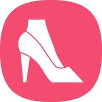 High Heels Vector Icon Design