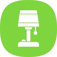 Floor Lamp Vector Icon Design