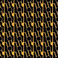 Abstract vector seamless pattern. Waving curling lines. Beauty and fashion Fabric categories. Digital textile print.eps