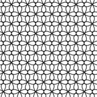 Black seamless pattern of swirls for textile and web Elegant texture for fabric vector