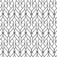 Background Vector art Seamless monochrome design Lines pattern for textiles