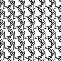 Curve and Straight Lines pattern vector