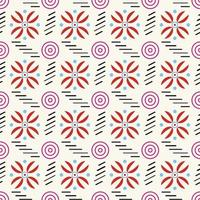 Small Motifs Vintage floral background Seamless vector pattern for design and fashion prints Leaves pattern.eps