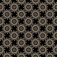 Flourish wallpaper Seamless pattern elegant background for textile fabric print vector