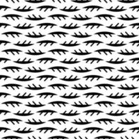 Hand drawn seamless pattern Vector illustration Natural texture for textile print, web, fabric, brazier