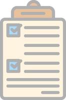 Checklist Vector Icon Design