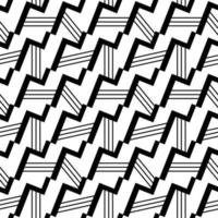 Background of Vector art Seamless monochrome design in Lines pattern