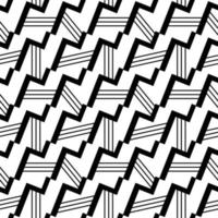 Background of Vector art Seamless monochrome design in Lines pattern