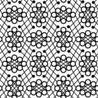 textura de fondo sin costuras patrón monocromo arte vectorial para impresión de tela textil vector