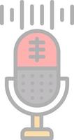 Voice Recording Vector Icon Design