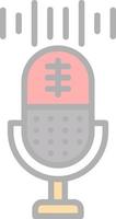 Voice Recording Vector Icon Design