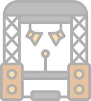 Stage Vector Icon Design