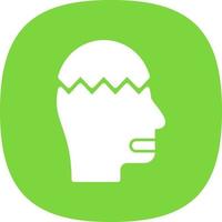 Mental Breakdown Vector Icon Design