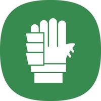 Gloves Vector Icon Design