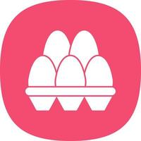 Eggs Vector Icon Design