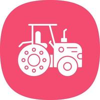 Tractor Vector Icon Design