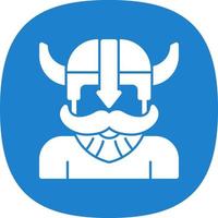 diseño de icono de vector vikingo