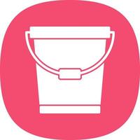 Bucket Vector Icon Design