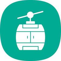 Gondola Vector Icon Design