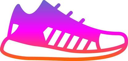 diseño de icono de vector de zapatillas