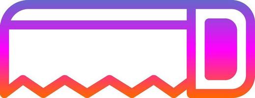 Sawing Vector Icon Design