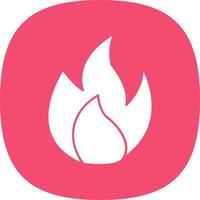 Flame Vector Icon Design
