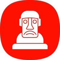 Moai Vector Icon Design