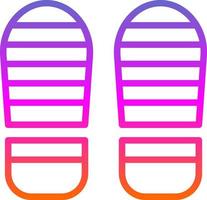 Footsteps Vector Icon Design