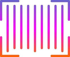 Bar Code Vector Icon Design