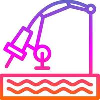 Fishing Vector Icon Design