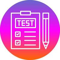 Test Vector Icon Design