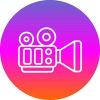 Film Camera Vector Icon Design