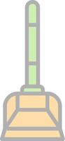 Dustpan Vector Icon Design