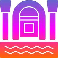 Rafting Vector Icon Design