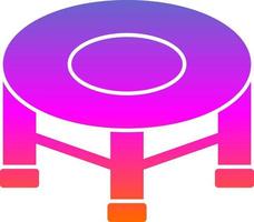 Trampoline Vector Icon Design