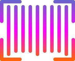 Bar Code Vector Icon Design