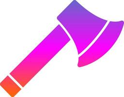 Wood Axe Vector Icon Design