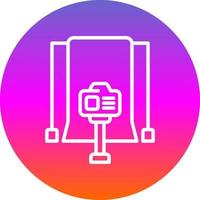 Green Screen Vector Icon Design
