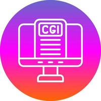 Cgi Vector Icon Design