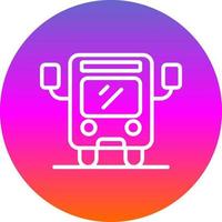 Bus Vector Icon Design