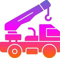 Crane Vector Icon Design