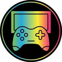 diseño de icono de vector de consola de juegos