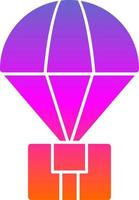 Parachute Vector Icon Design