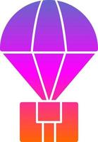 Parachute Vector Icon Design