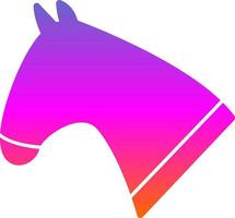 diseño de icono de vector de caballo