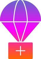 Airdrop Vector Icon Design