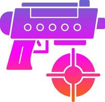 Shooting Game Vector Icon Design