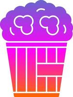 Popcorn Vector Icon Design