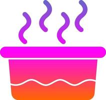 Hot Water Vector Icon Design