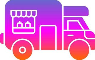 Food Truck Vector Icon Design